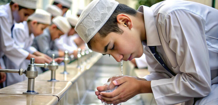Correct Way to Perform Ablution (Wudu) in Islam