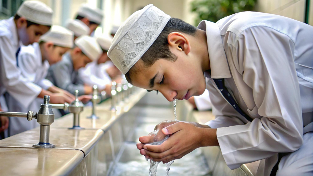 Correct Way to Perform Ablution (Wudu) in Islam
